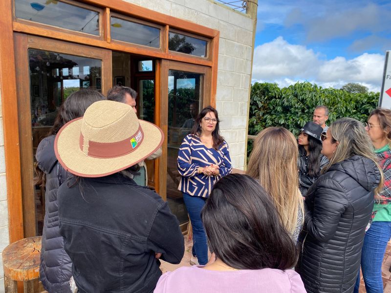 Barra do Choça recebe visitas técnicas em propriedades que integram a Rota Turística dos Cafés Especiais